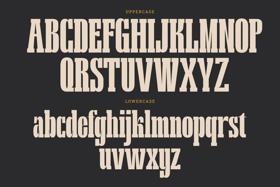 The Broneers Font
