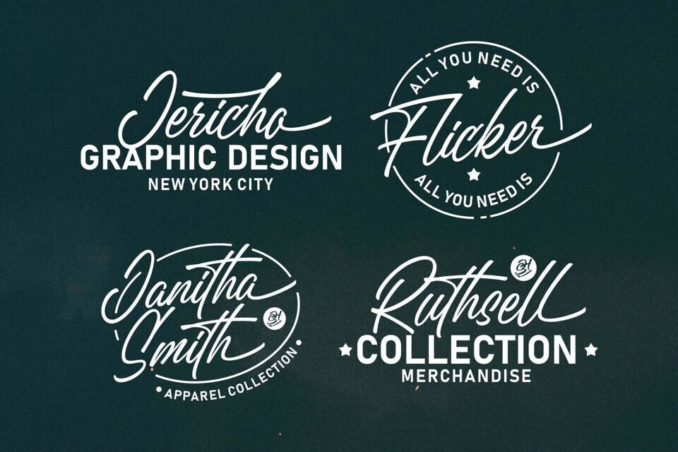 The Swirtland Font