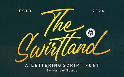 The Swirtland Font