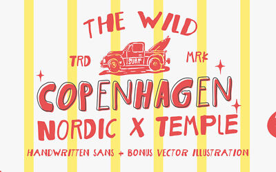The Wild Copenhagen Font