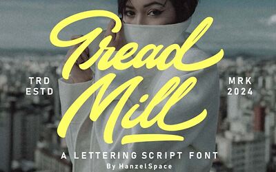 Tread Mill Font