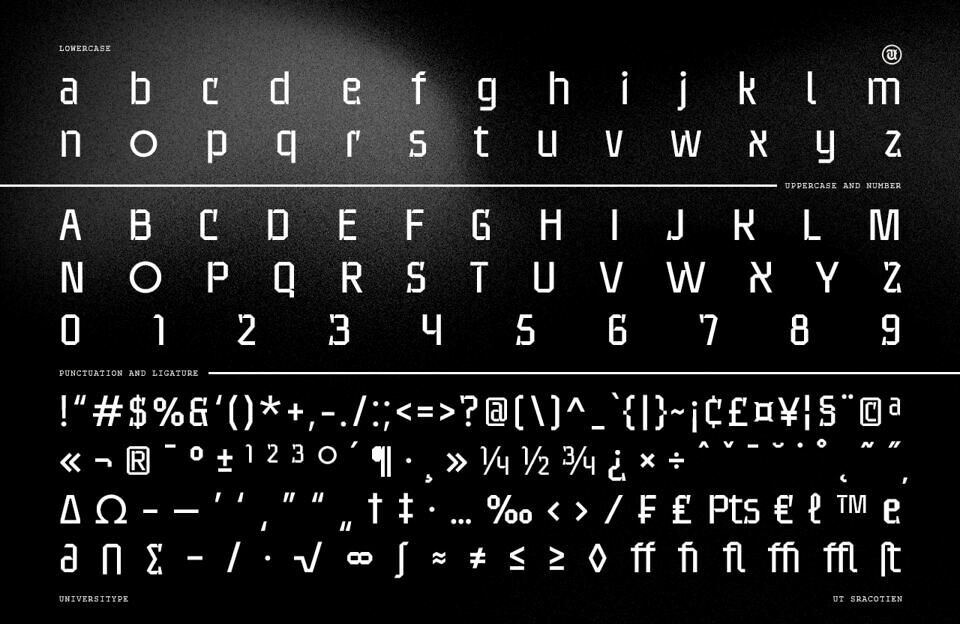 UT Sracotien Font