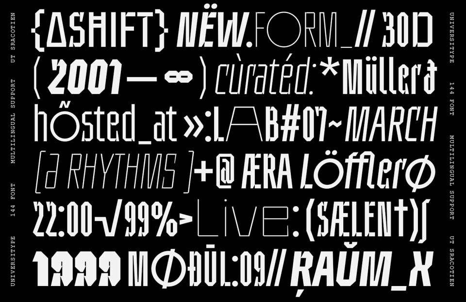 UT Sracotien Font