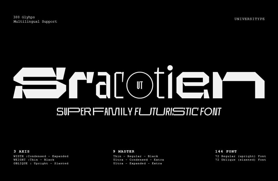 UT Sracotien Font