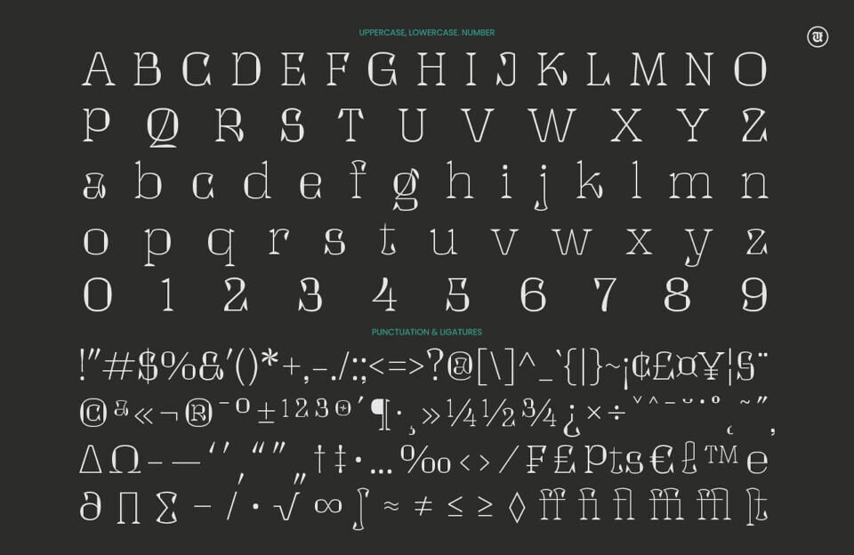 UT Tangor Font