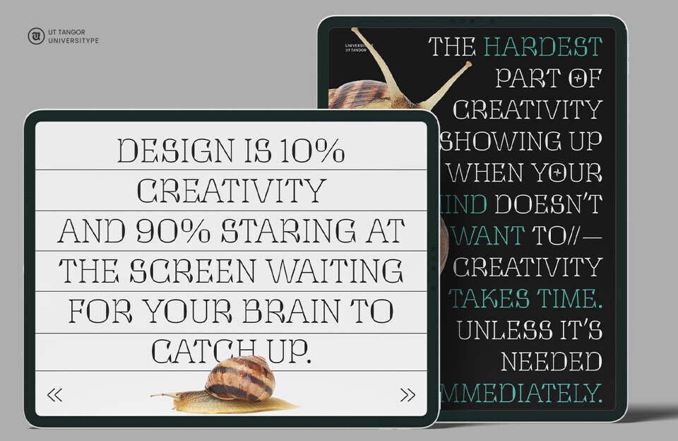 UT Tangor Font