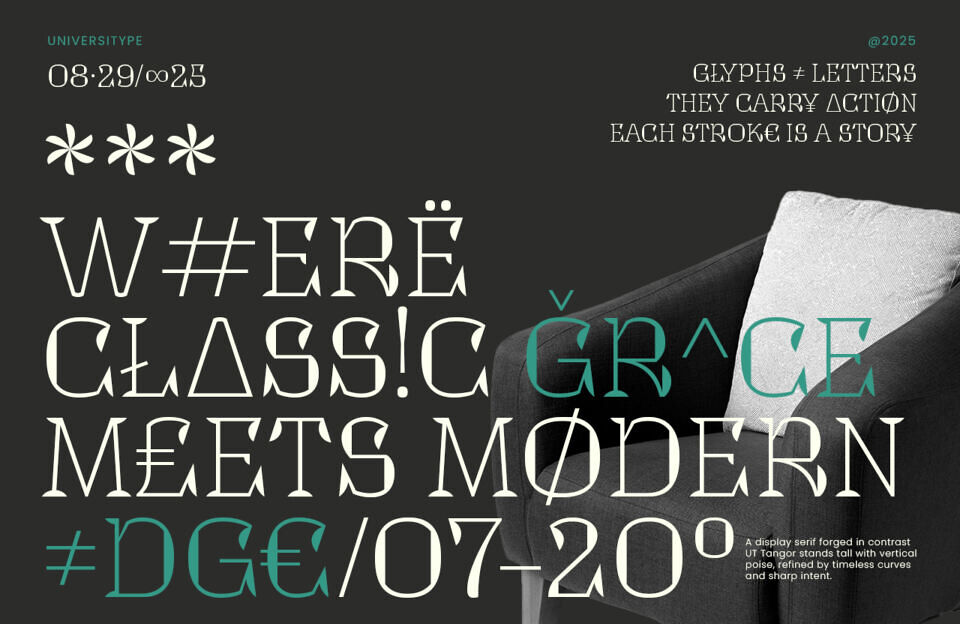 UT Tangor Font