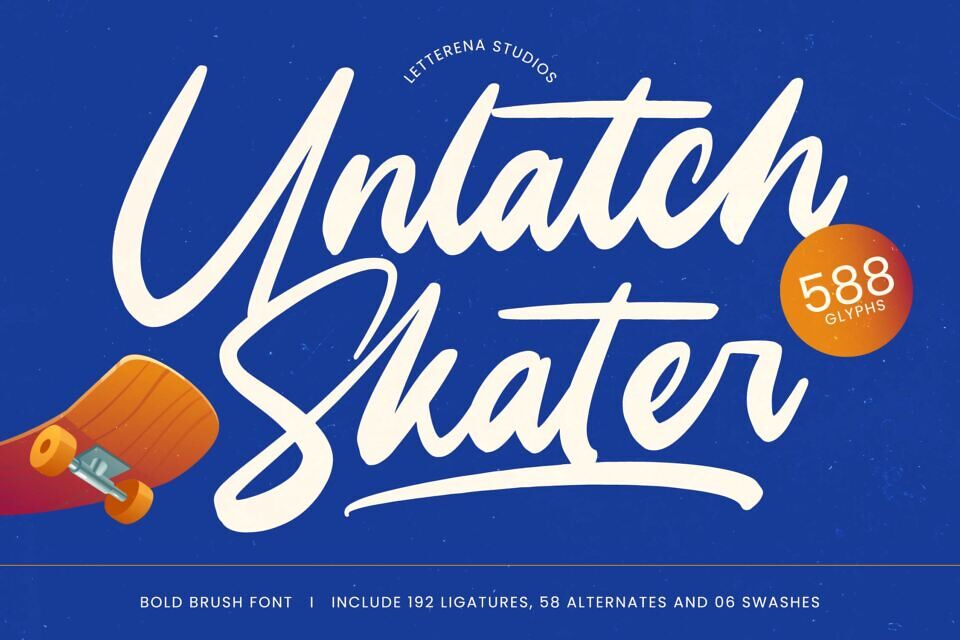 Unlatch Skater Font