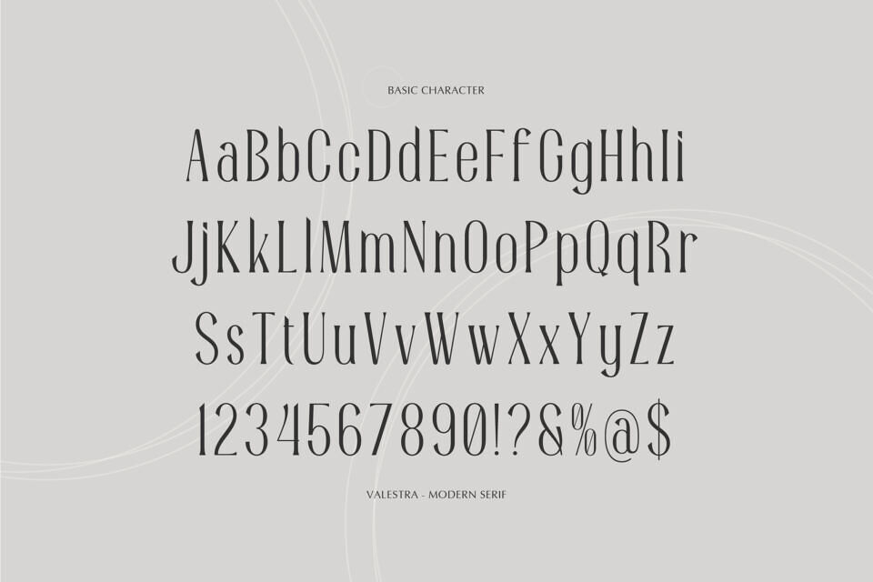 Valestra Font