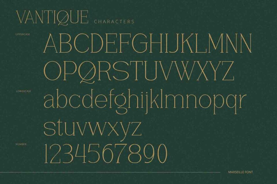 Vantique Font