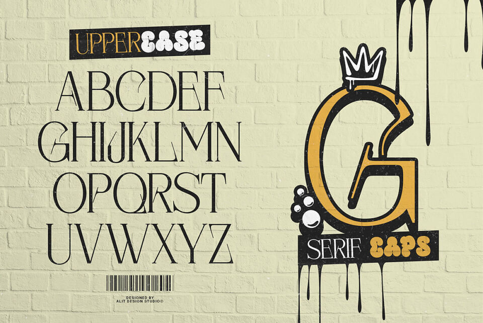 Warior Bomber Font