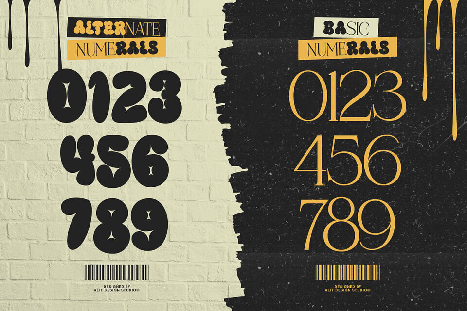 Warior Bomber Font