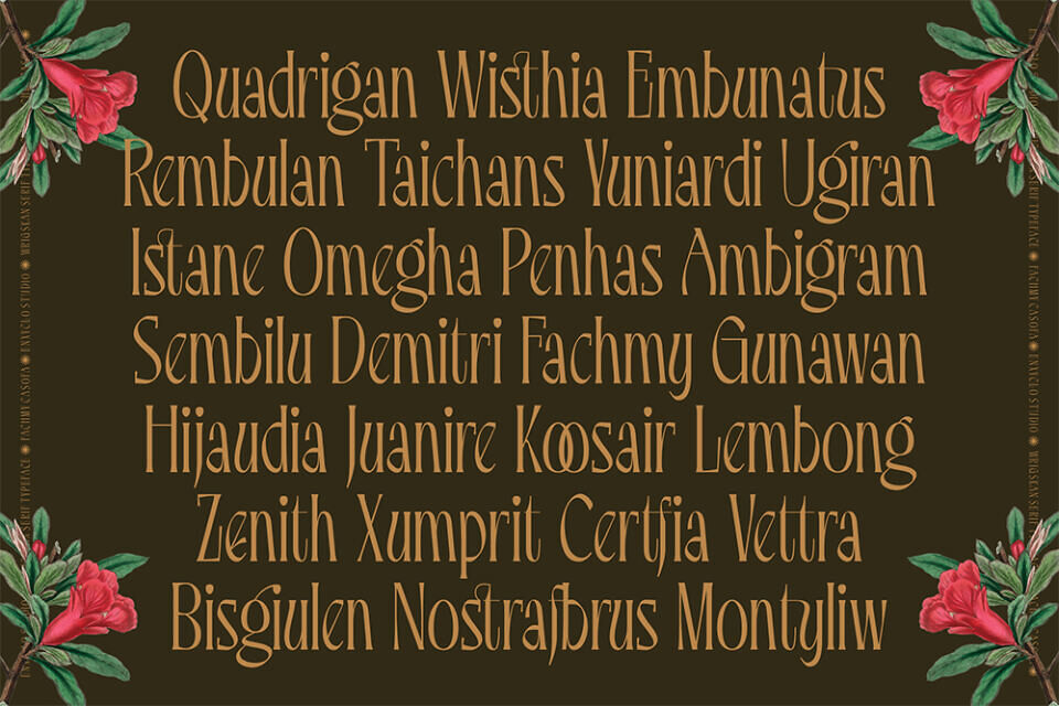 Wrigskan Font