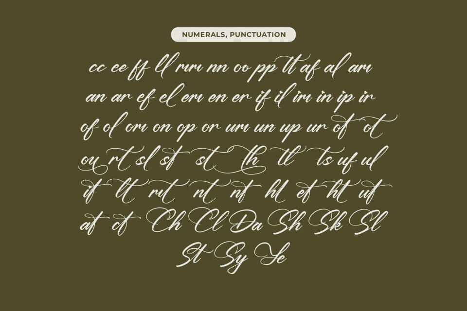 Yeliska Dasmithe Font