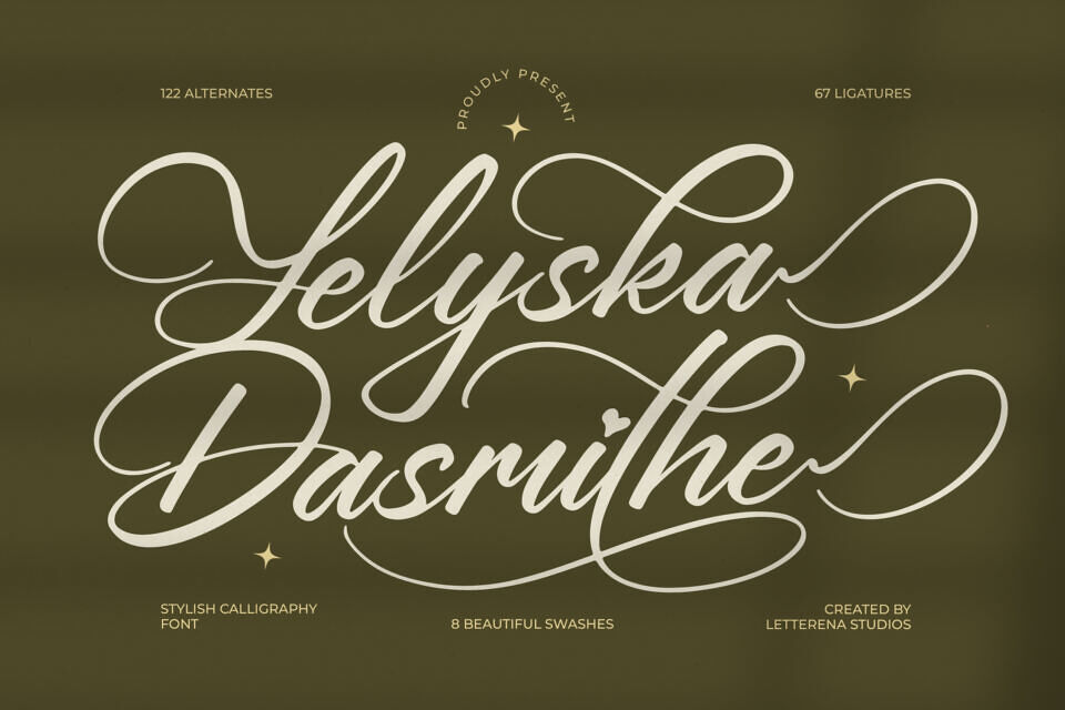 Yeliska Dasmithe Font