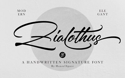 Zialothus Font