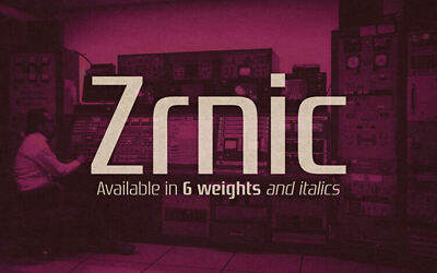 Zrnic Font