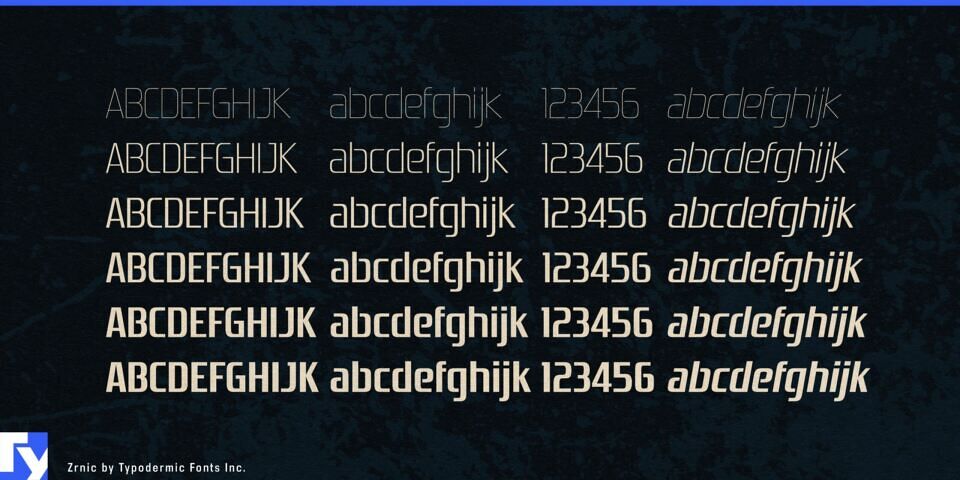 Zrnic Font