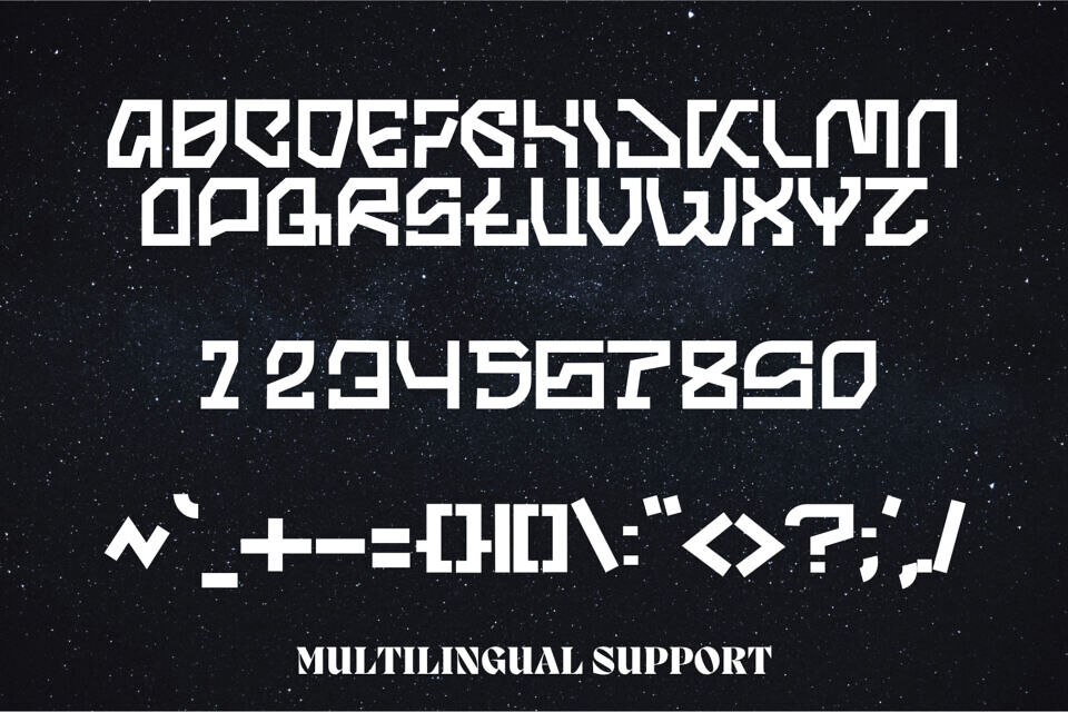 Zyberon Font