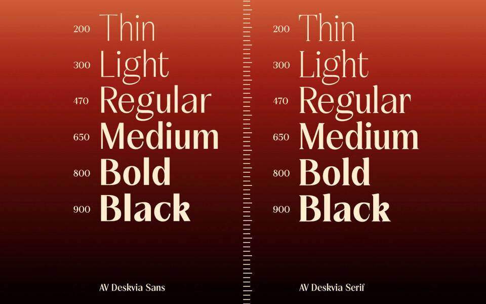 AV Deskvia Font
