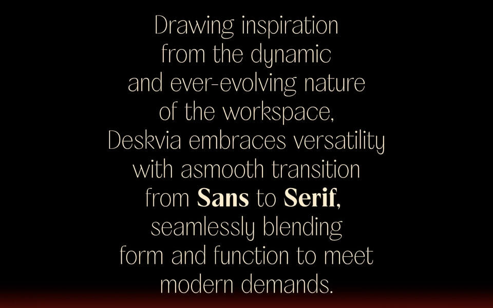 AV Deskvia Font