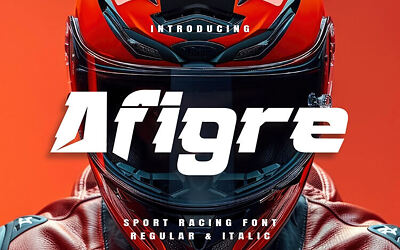 Afigre Racing Font