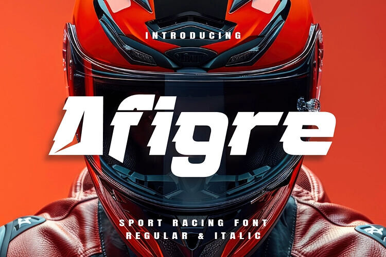 Afigre Racing Font