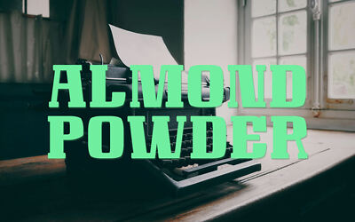 Almond Powder Font