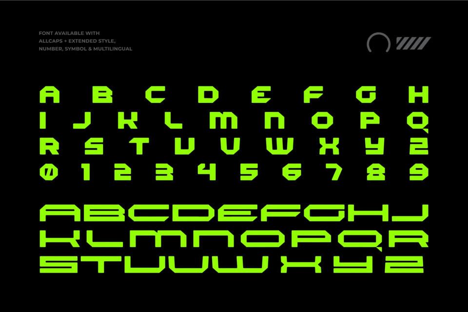 Alphatron Font