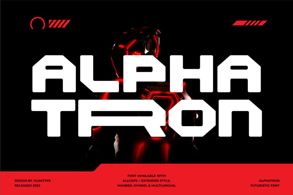 Alphatron Font
