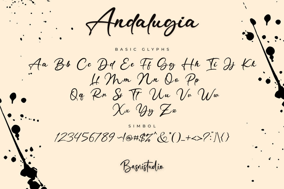 Andalugia Font