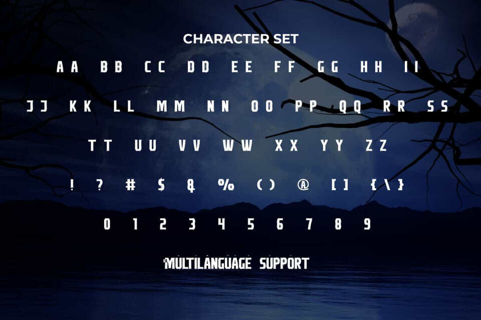 Anxious Night Font