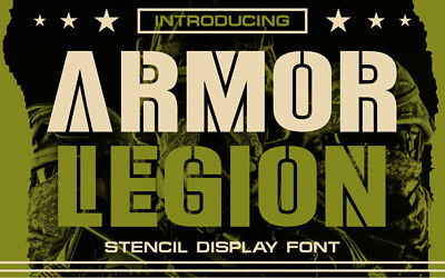 Armor Legion Font