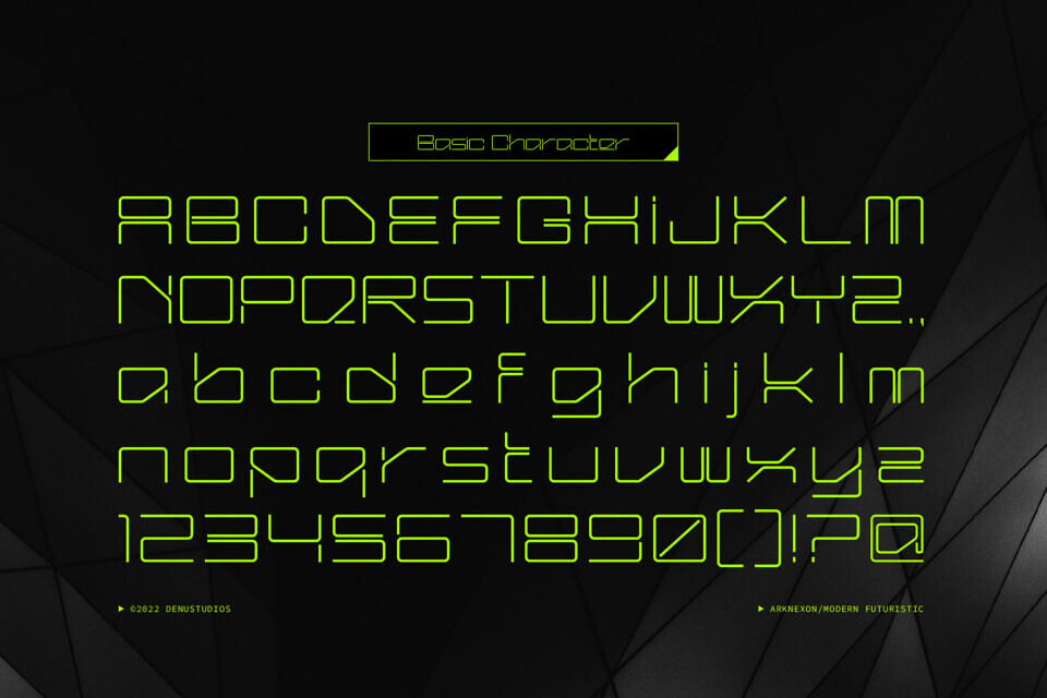 Arxenon Font
