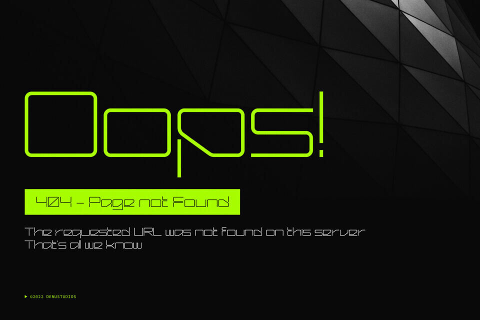 Arxenon Font