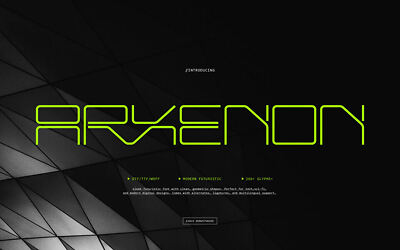 Arxenon Font