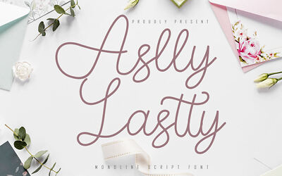 Aslly Lastty Font