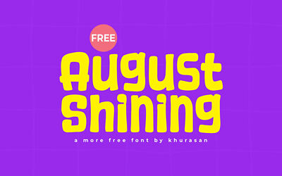 August Shining Font