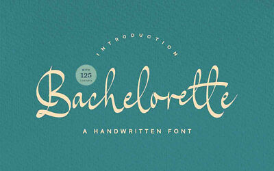Bachelorette Font