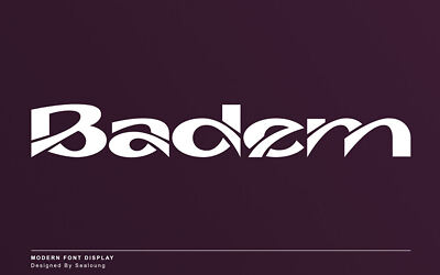 Badem Font