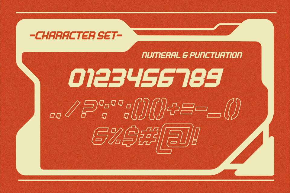 Beat Tech Font