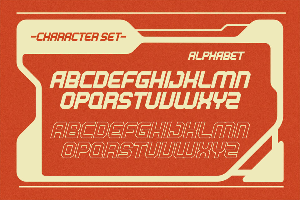Beat Tech Font