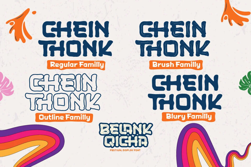 Belank Qicha Font