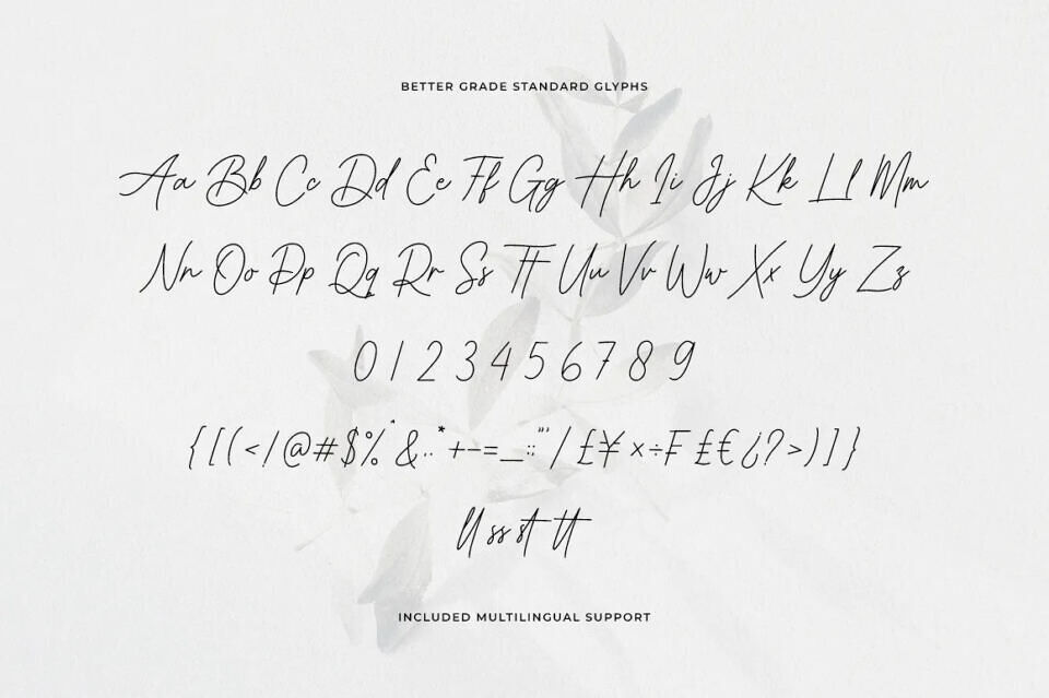 Better Grade Font