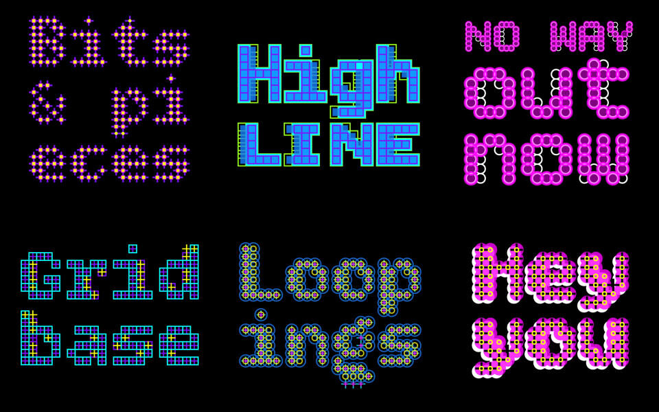 Bitcount Font
