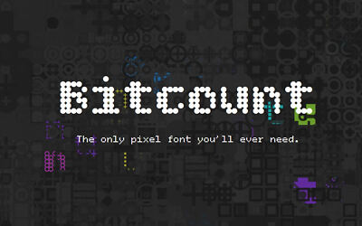 Bitcount Font