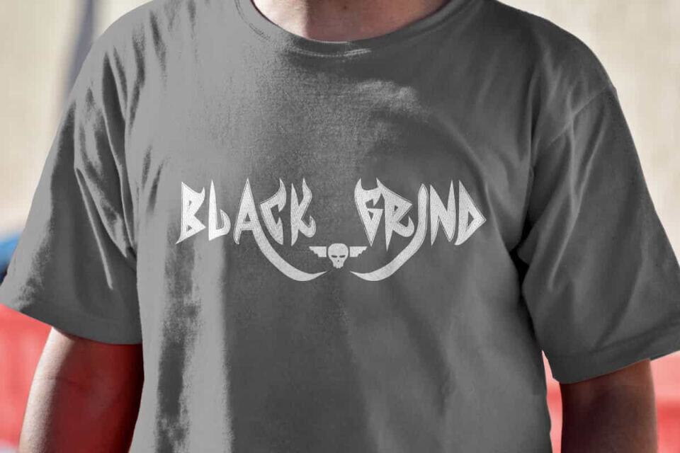 Black Grind Font