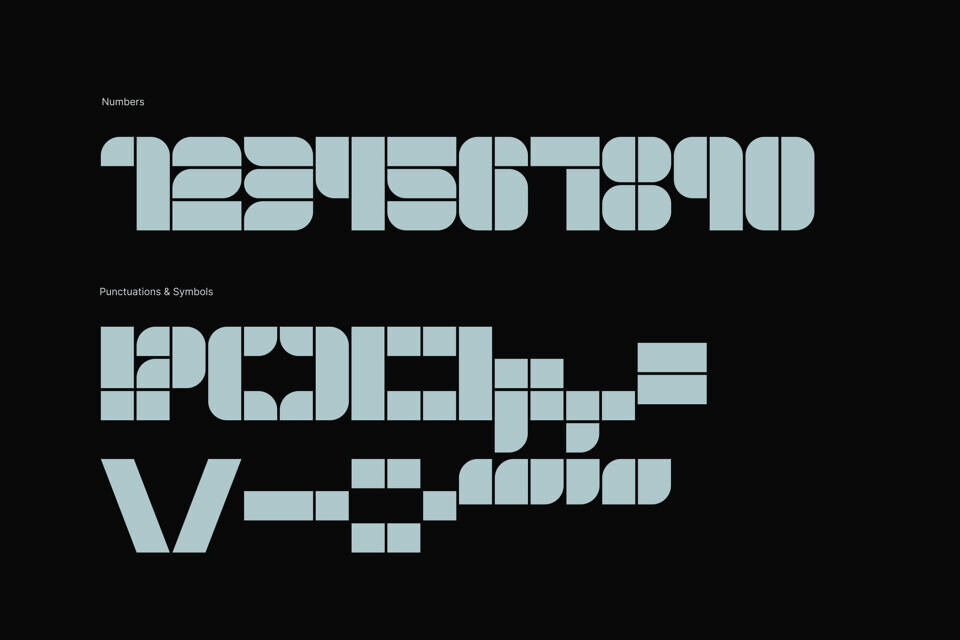 Block Font
