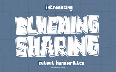Blueming Sharing Font