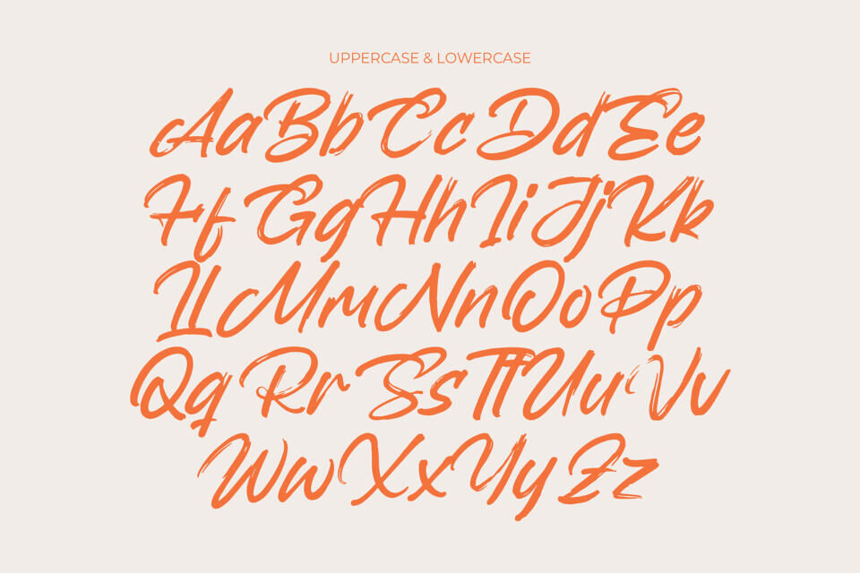 Backline Marker Font